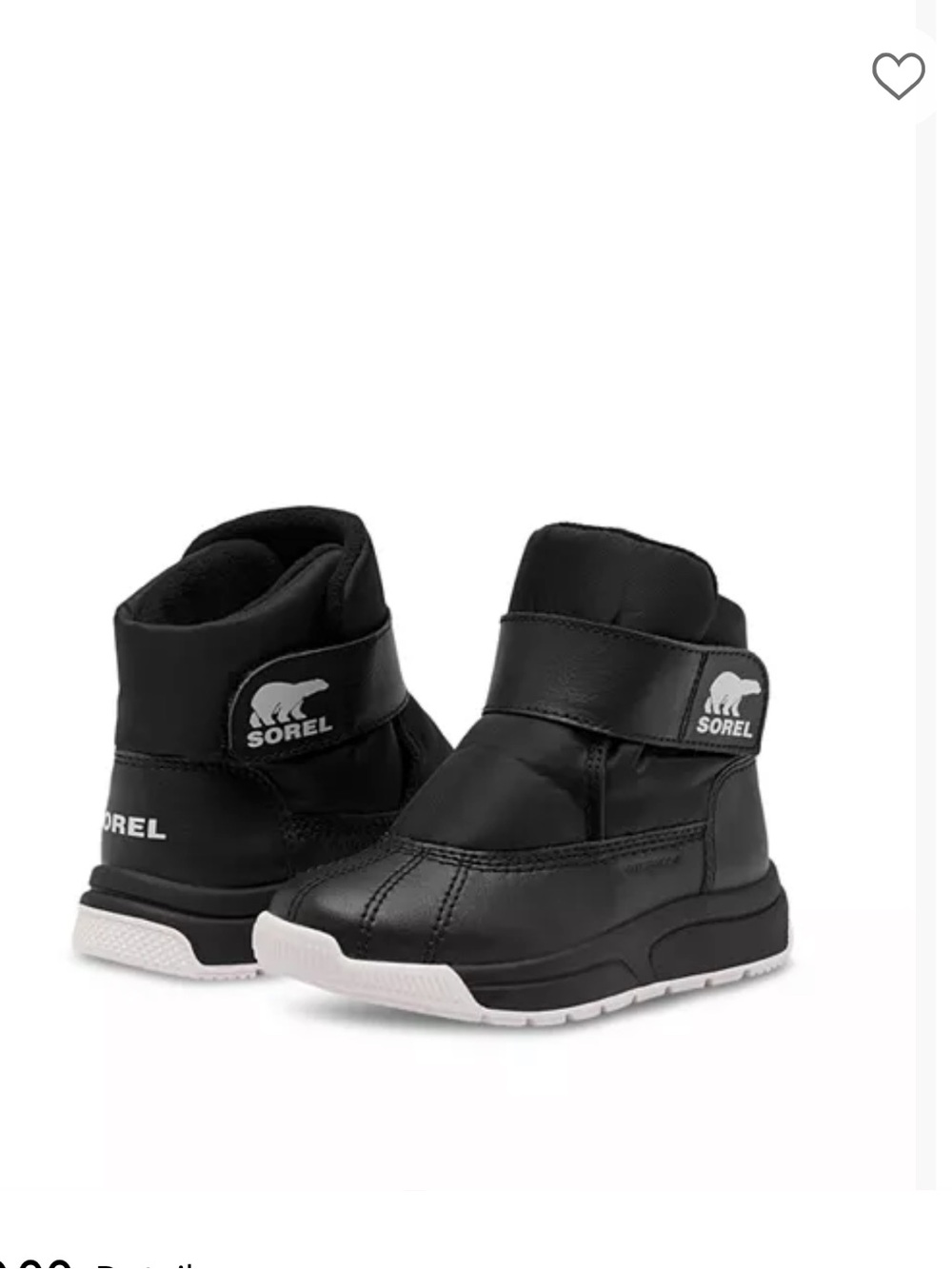 Sorel whitney iii strap snow boots nib sz 4 toddler